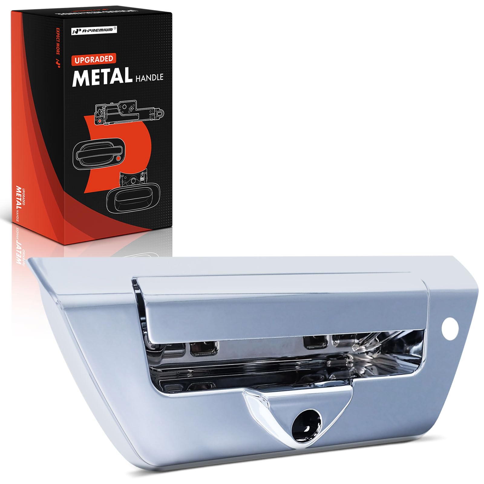 Amazon.com: A-Premium Upgraded Metal Tailgate Handle Liftgate